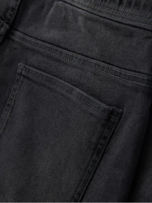 Pánské šedé džínové šortky V3 SRDS-0192