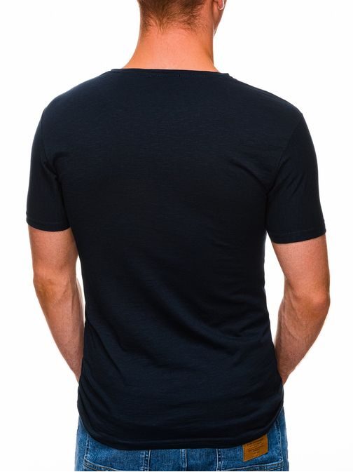 Stylové tričko v granátové barvě S1426