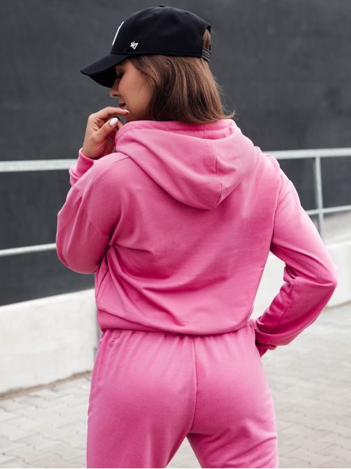 Trendy dámská růžová mikina Trendhood