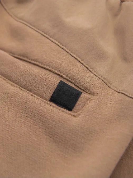 Trendy hnědé tepláky V4 PASK-0222