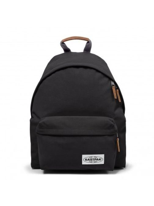 Pohodlný černý batoh EASTPAK PADDED PAK'R