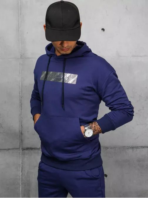 Granátová tepláková souprava s potiskem