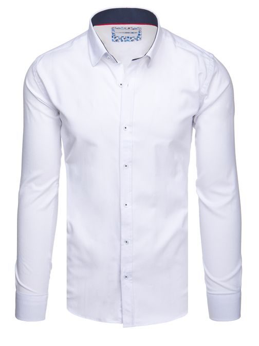 Pánská bílá elegantní košile