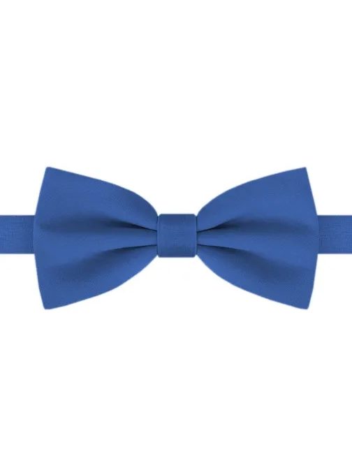 Vlněný modrý pánský motýlek