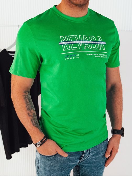 Zelené pánské tričko NEVADA