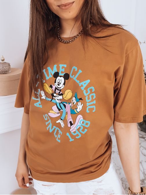 Dámské krásné kamelové triko Miki