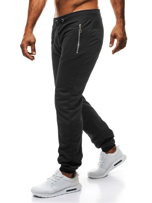 Černé pánské joggery J. STYLE 70-6018