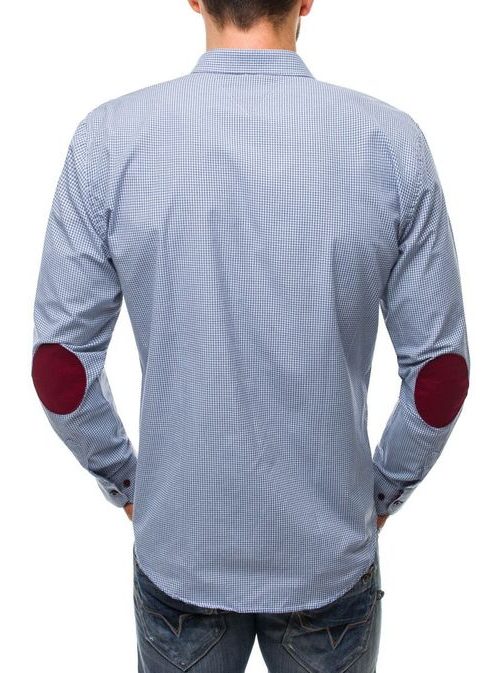 Výrazná kostkovaná košile s dlouhým rukávem Zazzoni 943