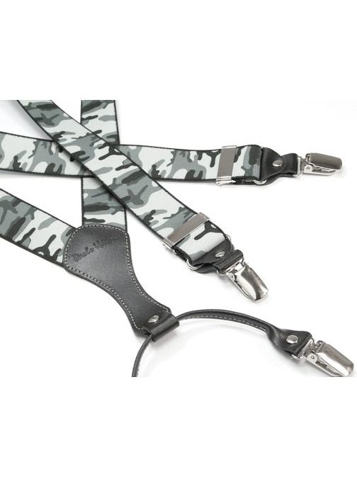 Trendy maskáčové kšandy