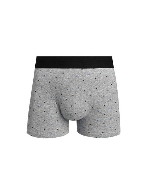 Trendy šedé puntíkaté boxerky Skim