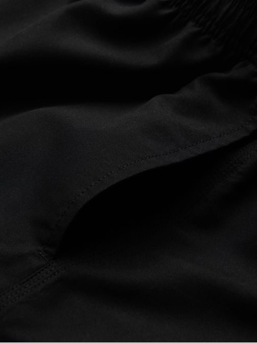 Černé plavky jednoduchého vzhledu V25 SRBS-0125