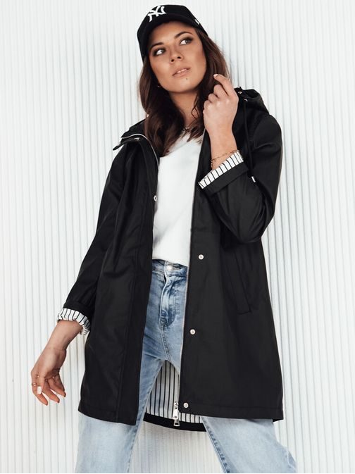 Dámská černá přechodná bunda Kelion