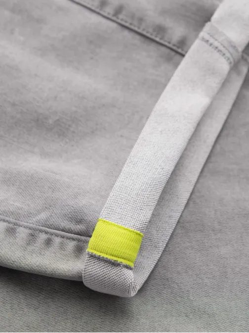 Stylové světle šedé džínové šortky V1 SRDS-0135