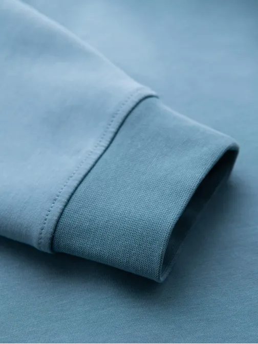 Ležérní světle modrá pánská mikina V4 SSZP-0213