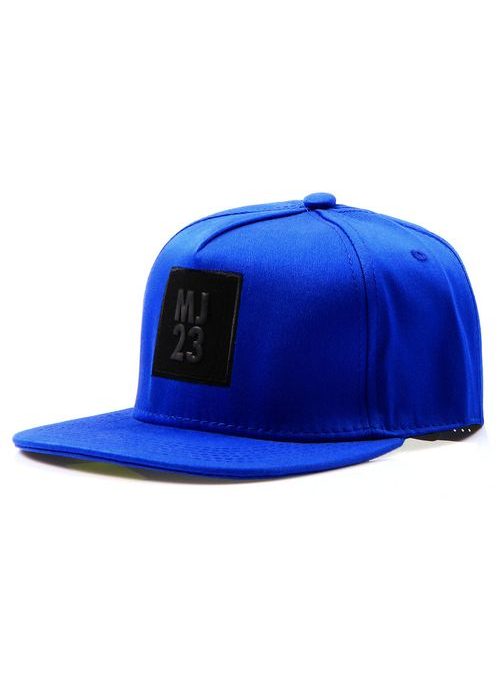 Atraktivní modrá snapback kšiltovka