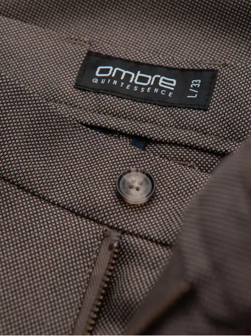 Stylové béžové chinos kalhoty V2 PACP-0182