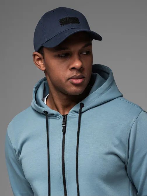 Trendy tmavě modrá kšiltovka s nášivkou V3 ACCS-0104