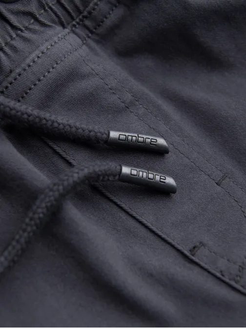 Trendy grafitové jogger kalhoty V3 PAJO-0123