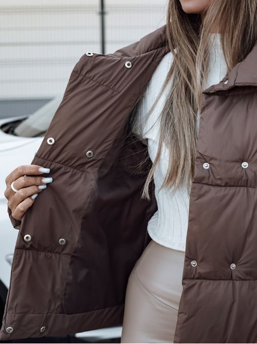 Dámská stylová kamelová bunda Laro