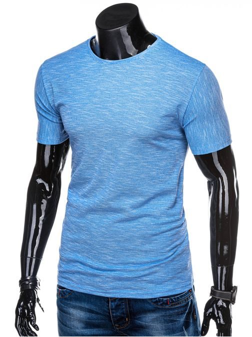Pohodlné světle modré tričko S1323