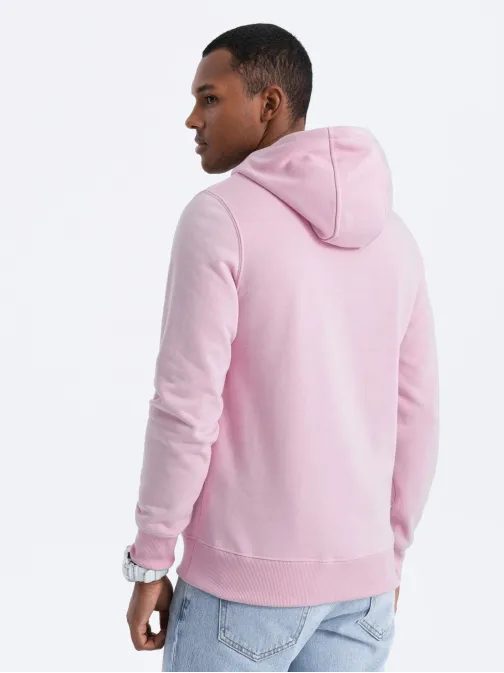 Stylová růžová mikina s nápisem B1351