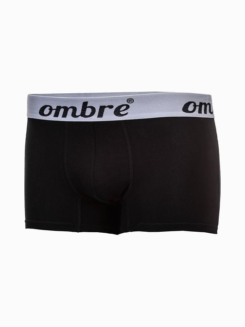 Černé pánské boxerky OMBRE U06 (3ks)