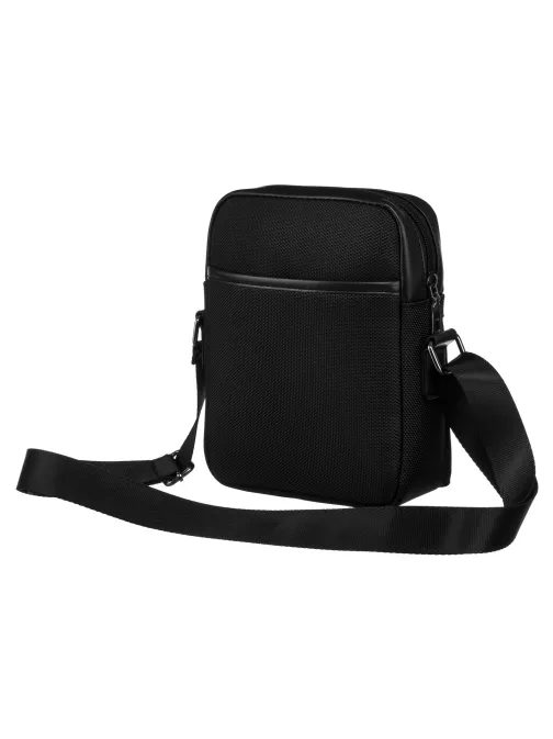 Praktická černá pánská taška přes rameno Rovicky