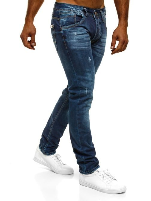 Moderní pánské džínové kalhoty QUARTZ 2488
