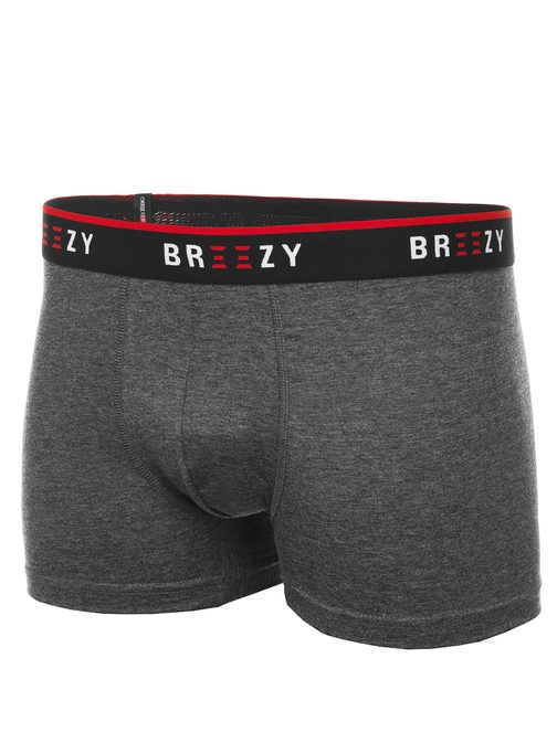 JEDNODUCHÉ GRAFITOVÉ PÁNSKÉ BOXERKY B/88007