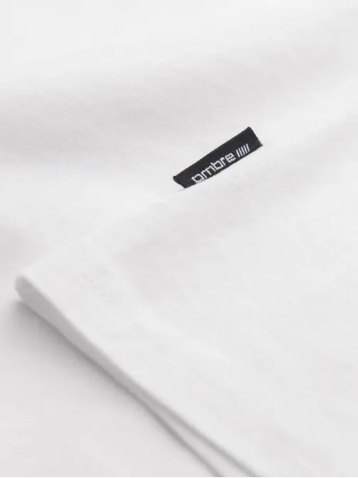 Jednoduché bílé tílko V1 TSBT-0192