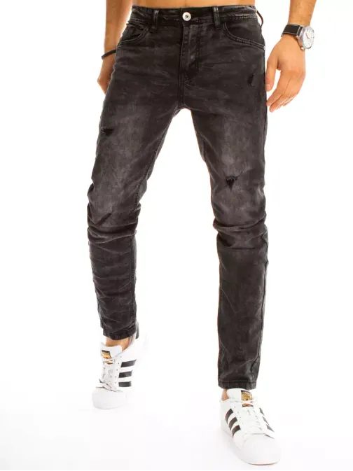 Stylové černé džíny