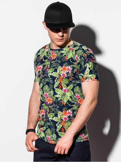 Stylové černé tričko S1289