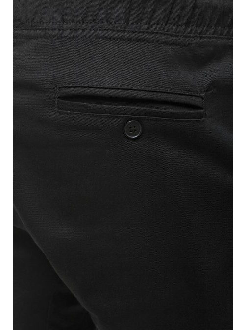 Módní pánské baggy kalhoty černé Athletic 399