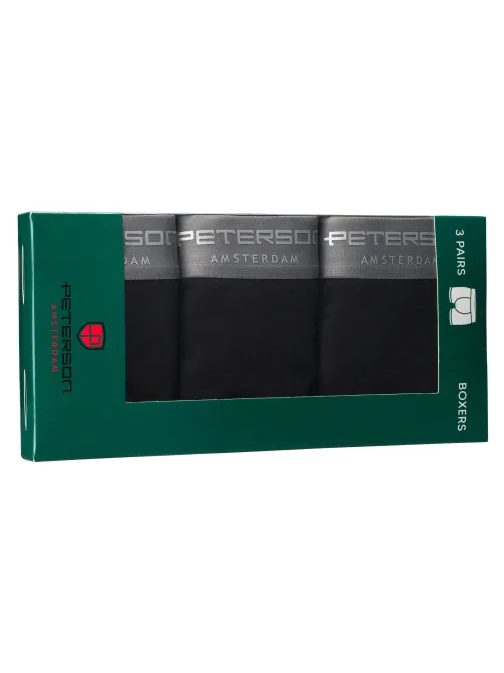 Sada originálních černých boxerek PTN MY-3-B01