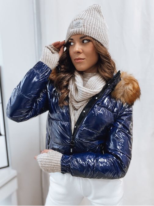 Stylová dámská granátová bunda Melani