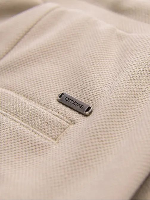 Elegantní béžové kraťasy V3 SRCS-0206