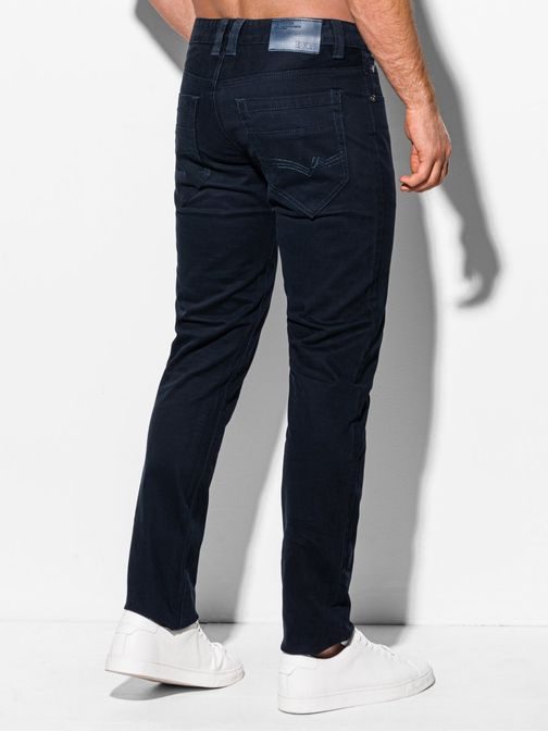 Chinos kalhoty v granátové barvě P982