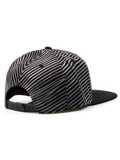 OKLM černá moderní snapback kšiltovka