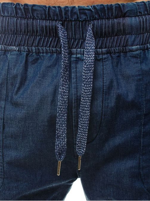 Modré kalhoty se sníženým sedem TMK 2601