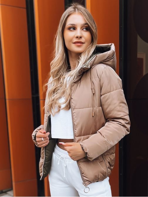 Dámská oboustranná zlatá bunda Victoria Snug