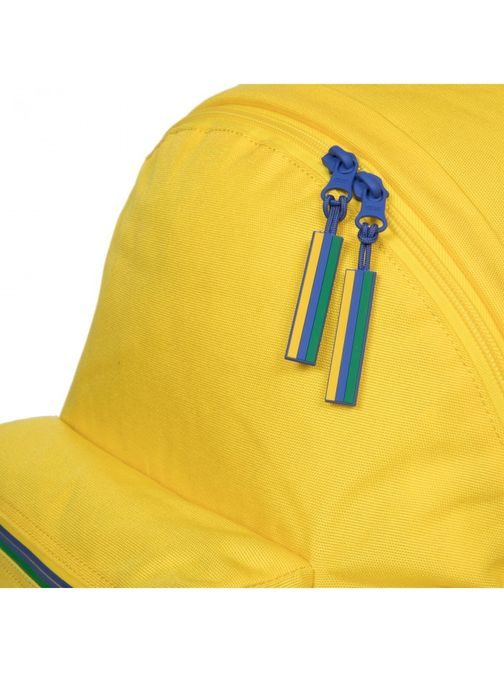 Žlutý batoh s barevným zipem EASTPAK PADDED PAK'R