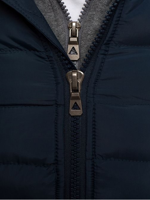 Zimní trendy granátová bunda s kapucí J.BOYZ X1012K
