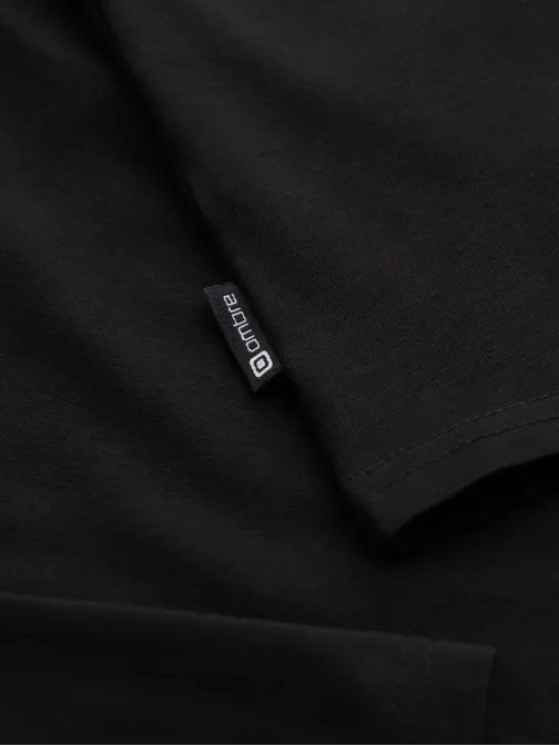 Moderní černý pánský rolák  V1 LSCL-0130