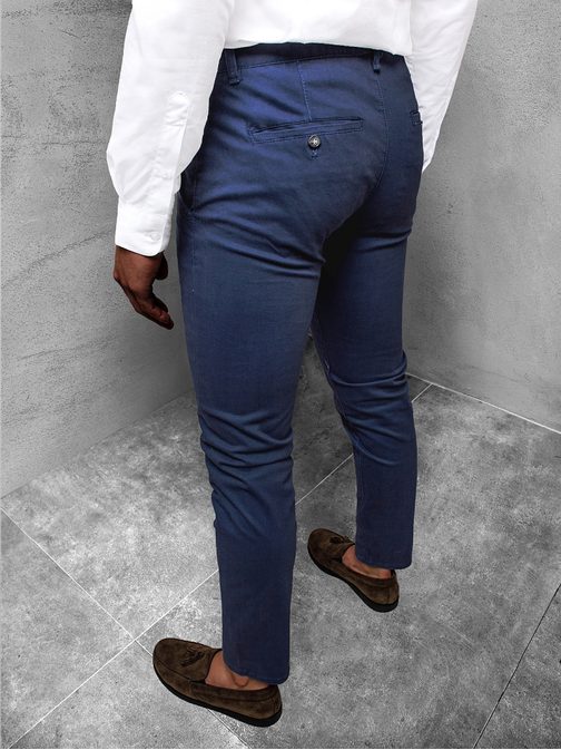 Elegantní chinos kalhoty v indigo barvě JB/JP1143/5