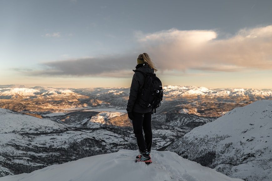 zimní dámské outdoorové oblečení