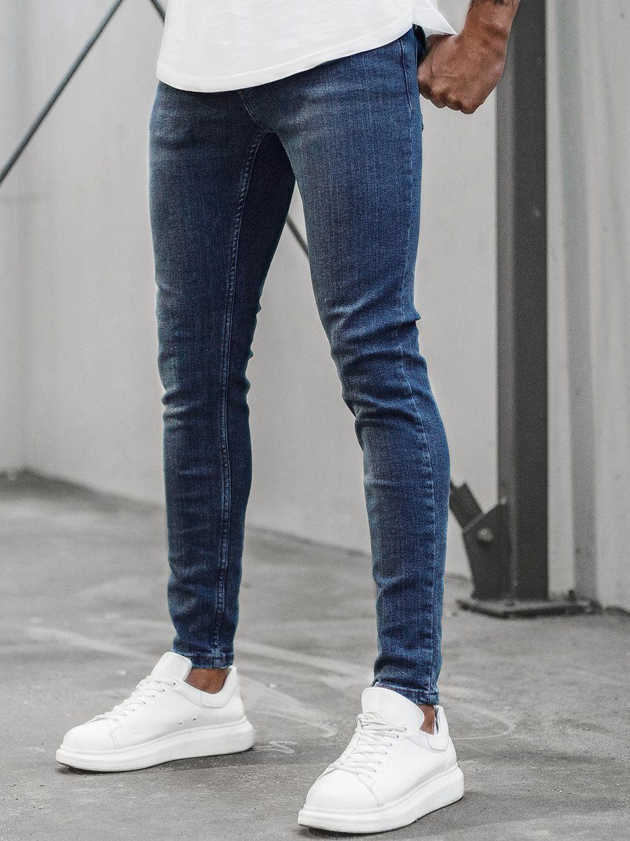 pánské modré džíny