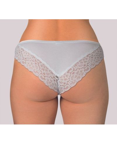 Dámské krajkové kalhotky z bavlny a modalu PS2979