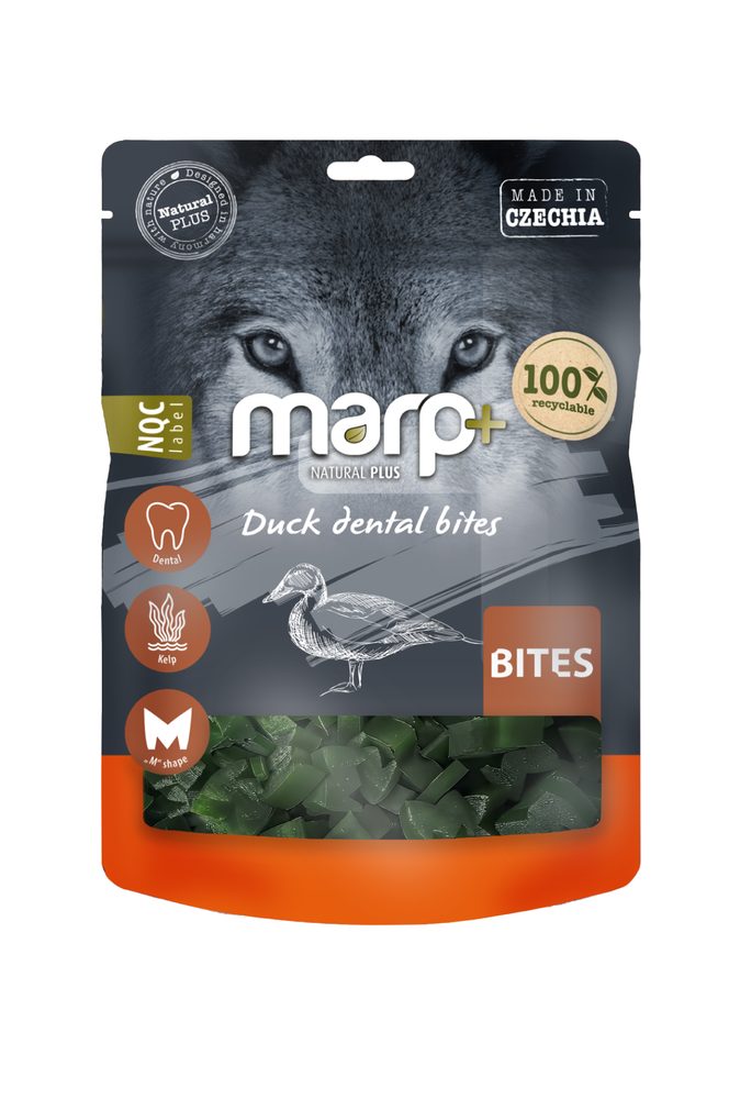 Marp Natural Plus - kachní dentální kousky s kelpou 100g