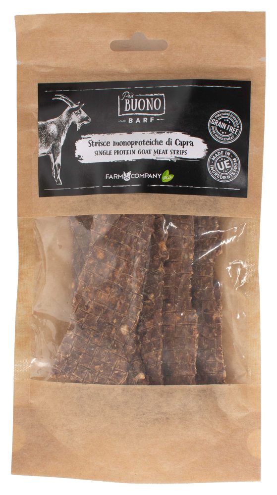 Farm Company Single protein - kozí pamlsky plátky 70g