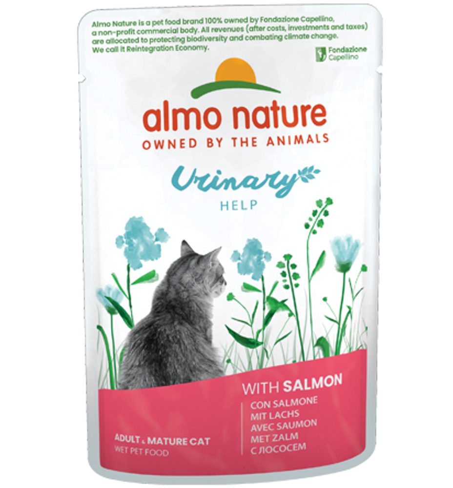 Almo Nature Holistic Urinary Help - s lososem 70g EXP 06/2025 SLEVA 20%
